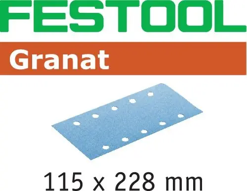 Festool STF 115X228 P40 GR/50 - Brusný papír Granat