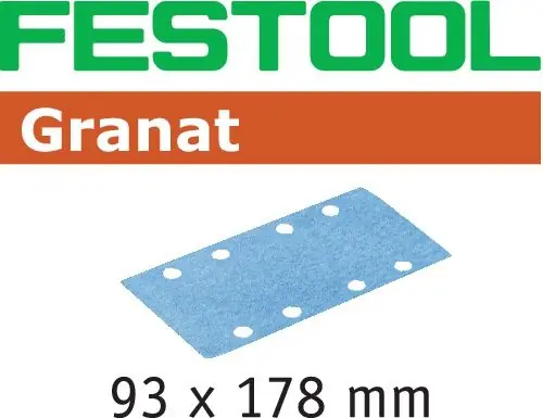 Festool STF 93X178 P60 GR/50 - Brusný papír Granat
