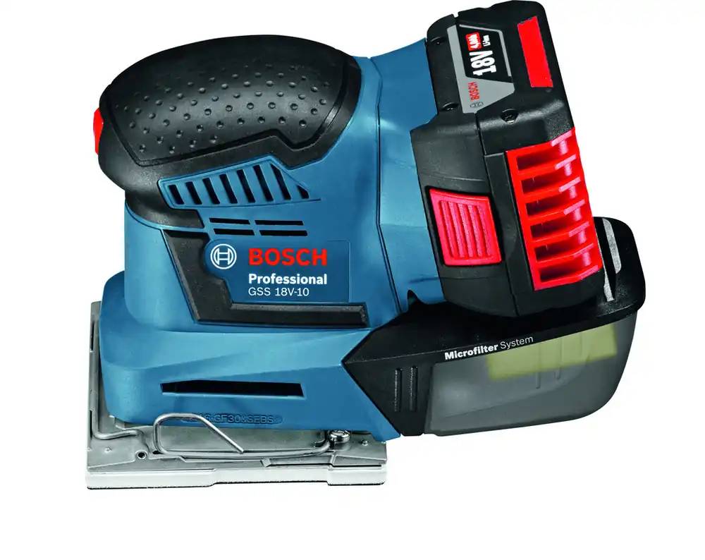 Akumulátorová vibrační bruska GSS 18V-10 Professional (bez akku)