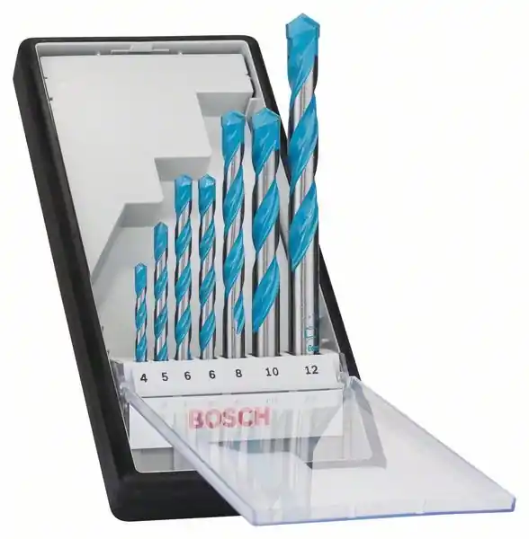Bosch 7dílná sada víceúčelových vrtáků Robust Line CYL-9 Multi Construction