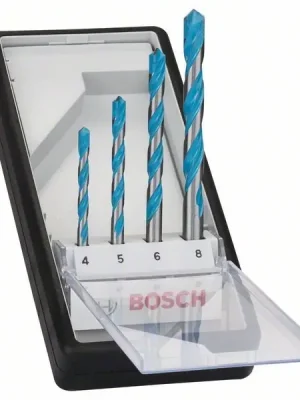 4dílná sada víceúčelových vrtáků Robust Line CYL-9 Multi Construction