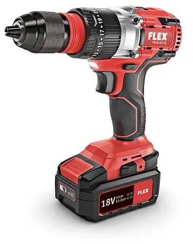 FLEX – PD 2G 18.0-EC C – Aku vrtací šroubovák s příklepem