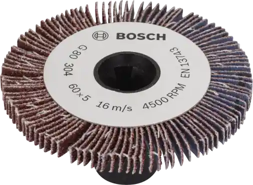 Bosch Lamelový brusný váleček 5mm, zrnitost 80