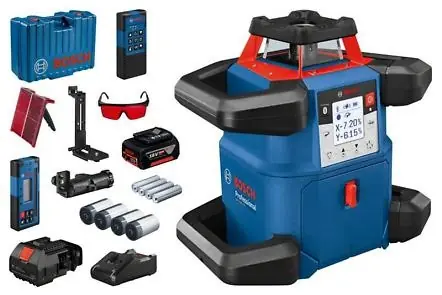 Bosch GRL 600 CHV+LR 60+Aku set - Stavební rotační laser