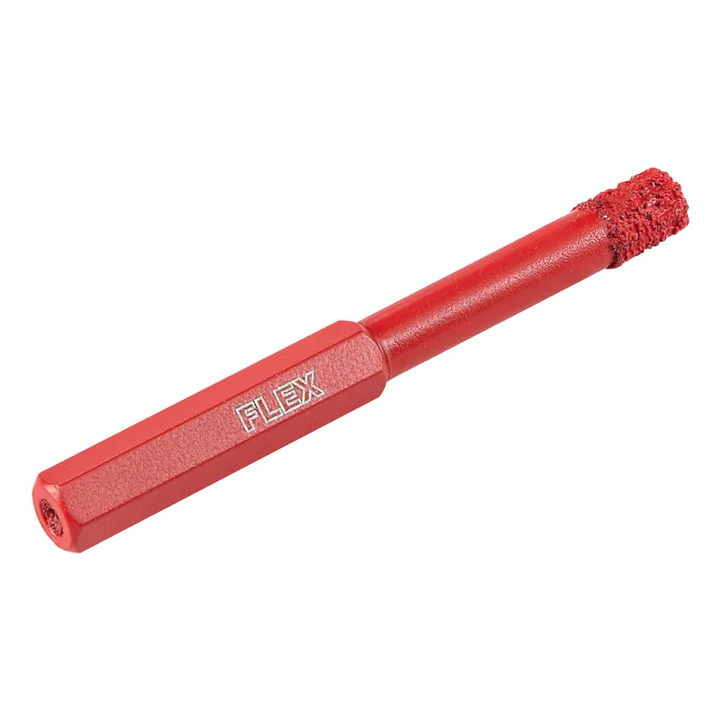 FLEX – DD-DRY D8x30 HEX – Diamantový vrták pro vrtání na sucho