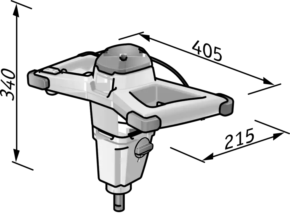FLEX – MXE 1200 + WR2 140 – Míchadlo