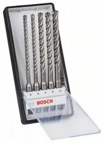 Bosch 5dílná sada vrtáků do kladiv SDS plus-7X 6/6/8/8/10 mm