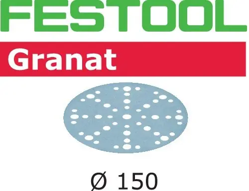 Festool D150 P150 GR/50 - Brusné kotouče Granat