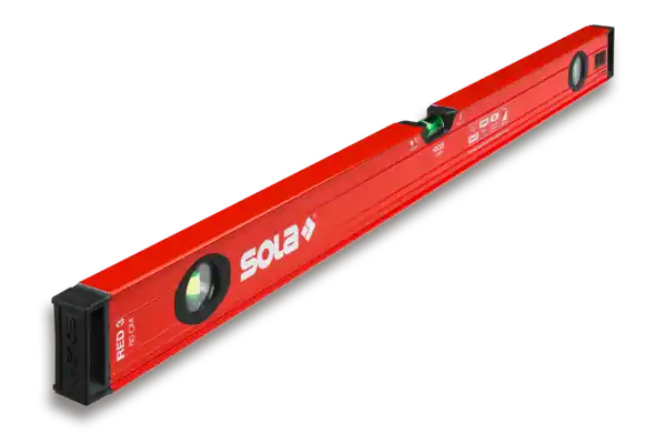 Hliníkové vodováhy RED 3 SOLA ,60 cm