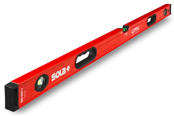 Hliníkové vodováhy BIG RED 3 SOLA ,200 cm