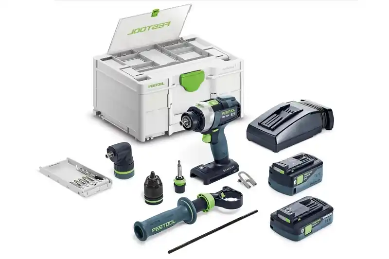 Festool QUADRIVE TPC 18/4 5,0/4,0 I-Set - Akumulátorový příklepový vrtací šroubovák