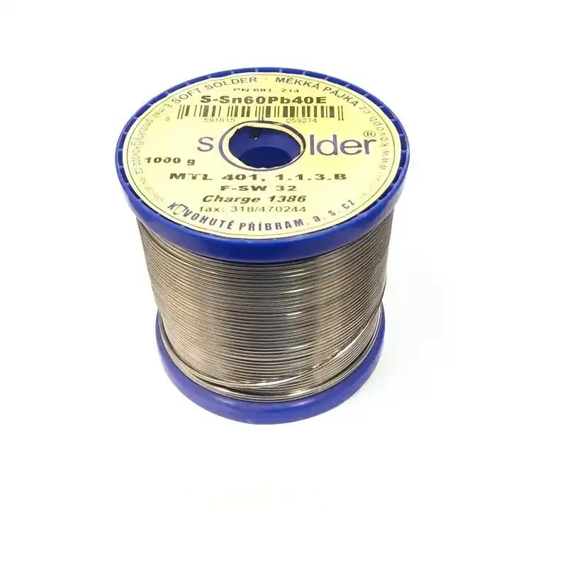 Cín trubičkový 60% 2,0mm 1000gr na cívce