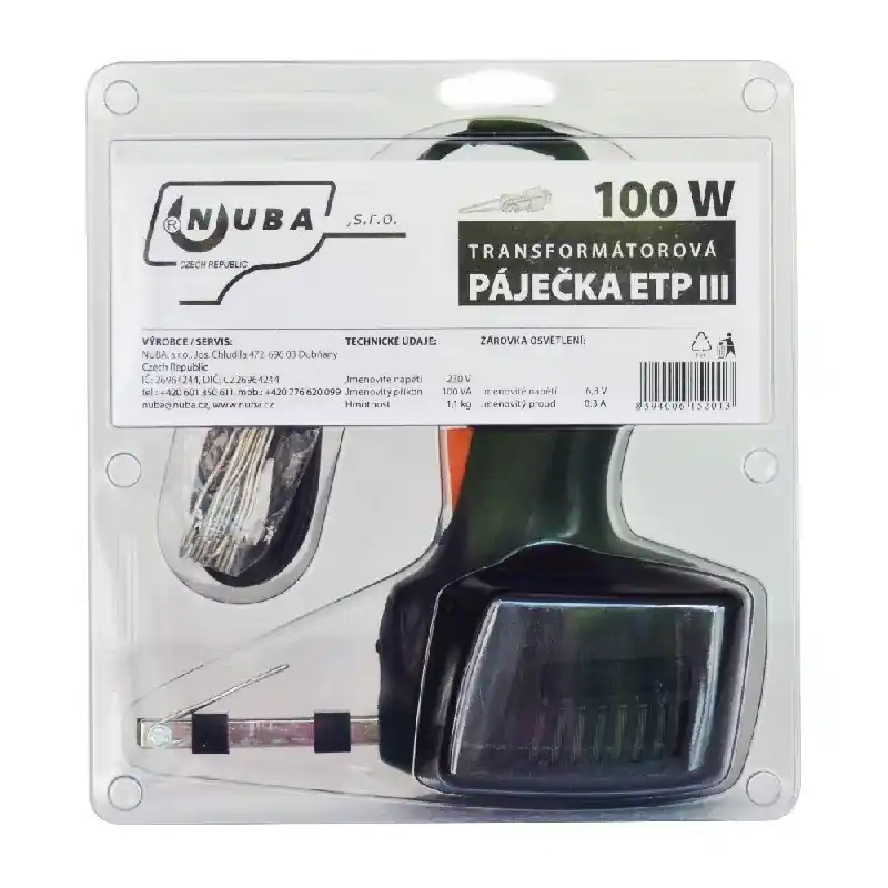 Nuba elektrická páječka 100W ETPIII