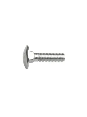 Šroub vratový M 8 x100 mm půlkulatá hlava ZB - DIN 603