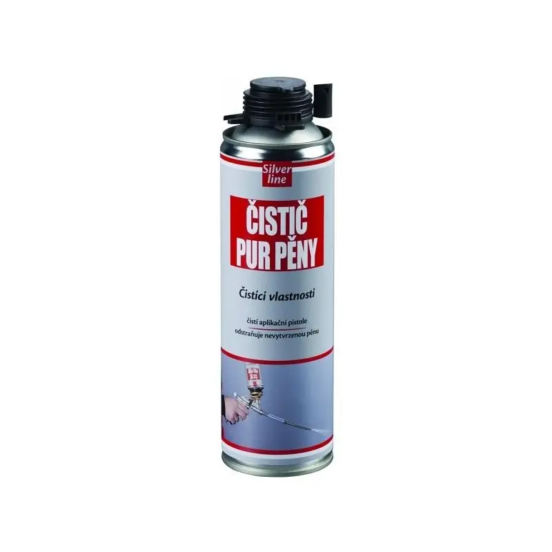 Čistič PU pěny 500 ml Silver Line