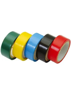 Páska izolační plast 19 mm x 5 m - barevný MIX