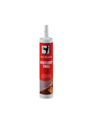 Tmel akrylový 280 ml - bílý Den Braven