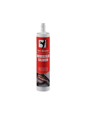 Tmel silikon univerzální 280 ml - bílý Den Braven