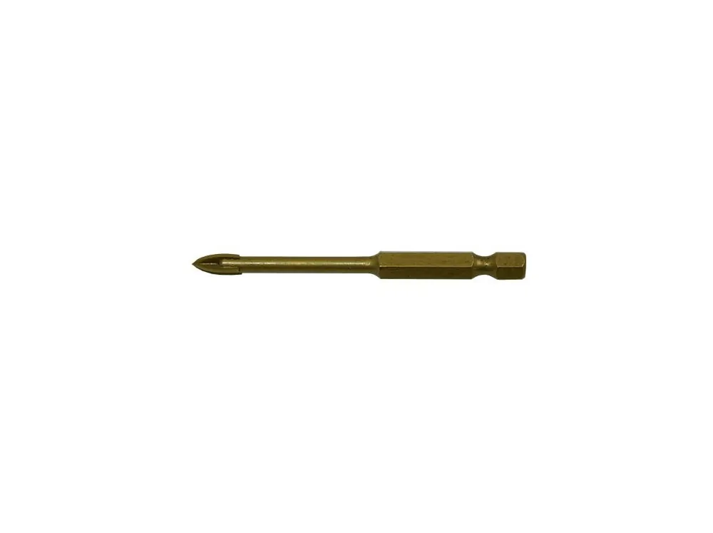 Vrták 4břit 6x75mm do skla a dlaždic