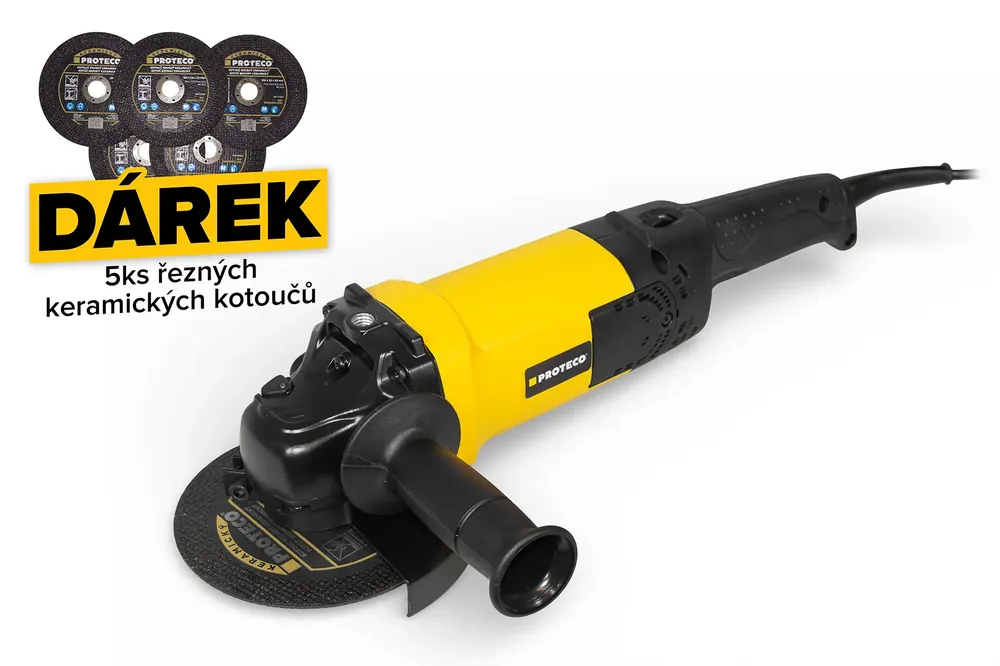 Úhlová bruska PROFI 150 mm | 1400 W | s regulací otáček