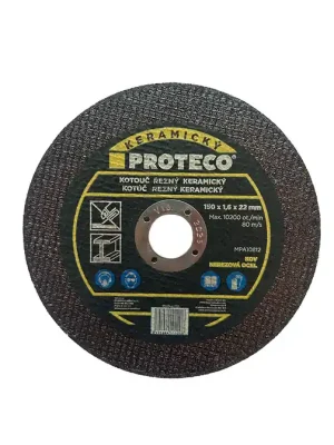 kotouč řezný keramický 115 x 1,2 x 22 mm na kov a na nerezovou ocel