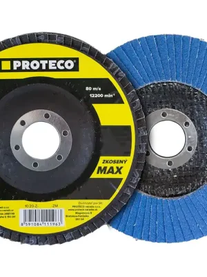 kotouč lamelový zkosený MAX 125 mm ZO, zr.080 - nerez