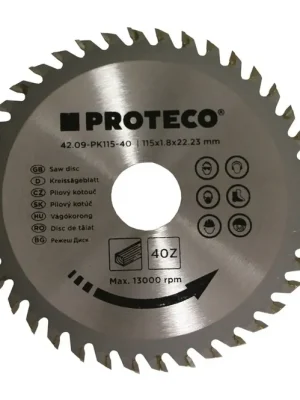 kotouč pilový SK 115 x 1.8 x 22.2 40z