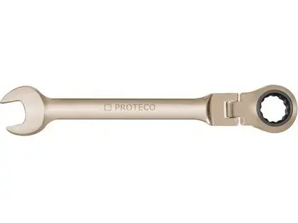 klíč ráčnový očkoplochý 24 mm s kloubem CrV