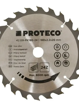 kotouč pilový SK 180 x 2.2 x 20 24z + redukce 20/16 mm