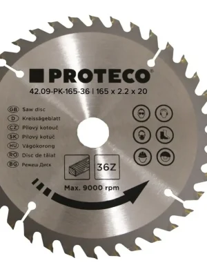 kotouč pilový SK 165 x 2.2 x 20 | 36 zubů