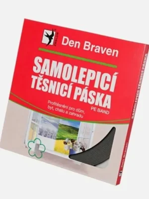 Páska samolepicí těsnicí do oken a dveří, bílá, krabička RL 9 x 2 x 20m
