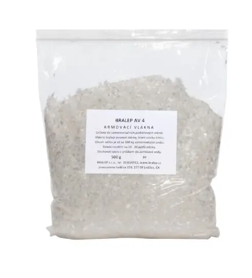 Armovací vlákna do stěrek AV4, 500g
