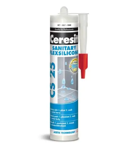 CERESIT - CS 25 silikon sanitární 40/JASMÍN/ 280ml