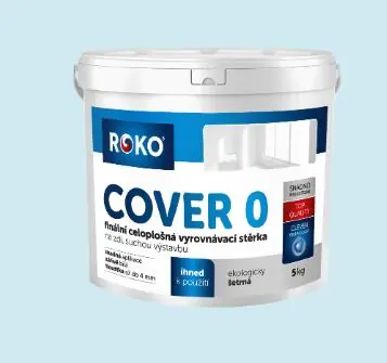 COVER 0 Celoploš.stěrka na zdi a stropy interiér 5kg