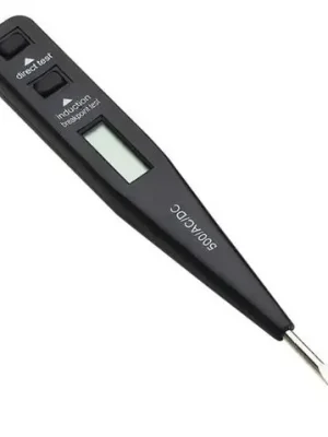 Zkoušečka, LCD, C napětí: 12 - 230V /V22/