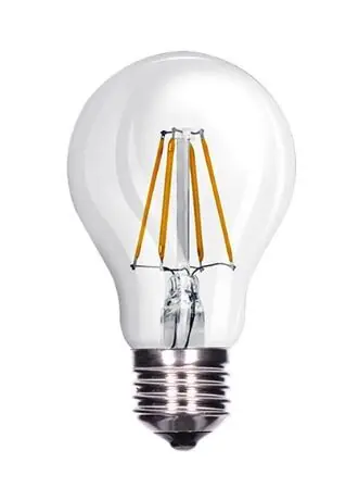 LED žárovka retro, klasický tvar, 8W, E27, 3000K /WZ501A/ DOPRODEJ
