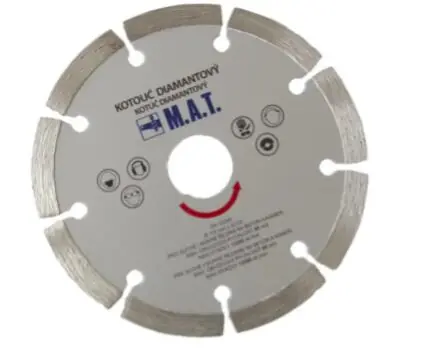 Řezný kotouč DIAMANT - 125 ,segment /556863/