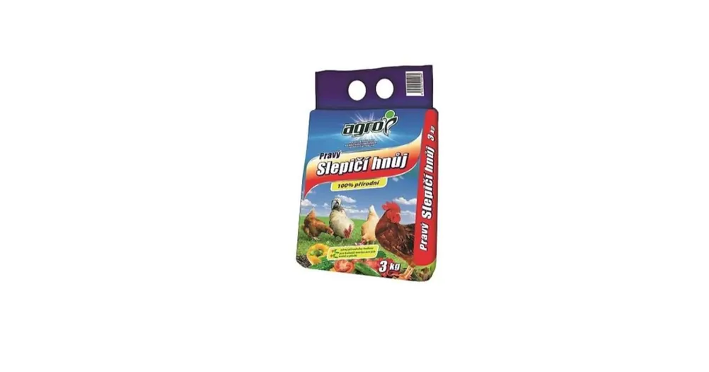 AGRO Pravý slepičí hnůj 3kg /000776/