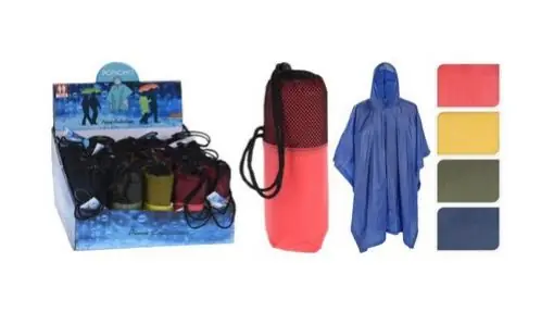 Pláštěnka pončo pro dospělé PEVA //386011/