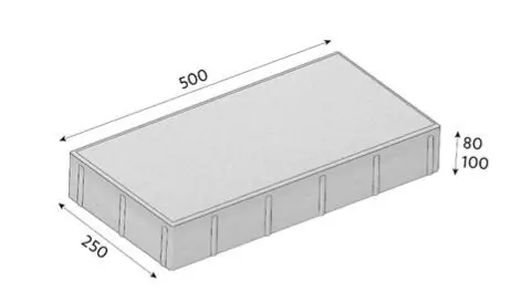 CSB-Silniční KRAJNÍK v.8/50*25cm -přírodní /60ks/pal/