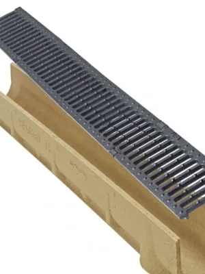 Žlab SELF LINE 100/110 s litinovým můstk.roštem 1m/B125/150125