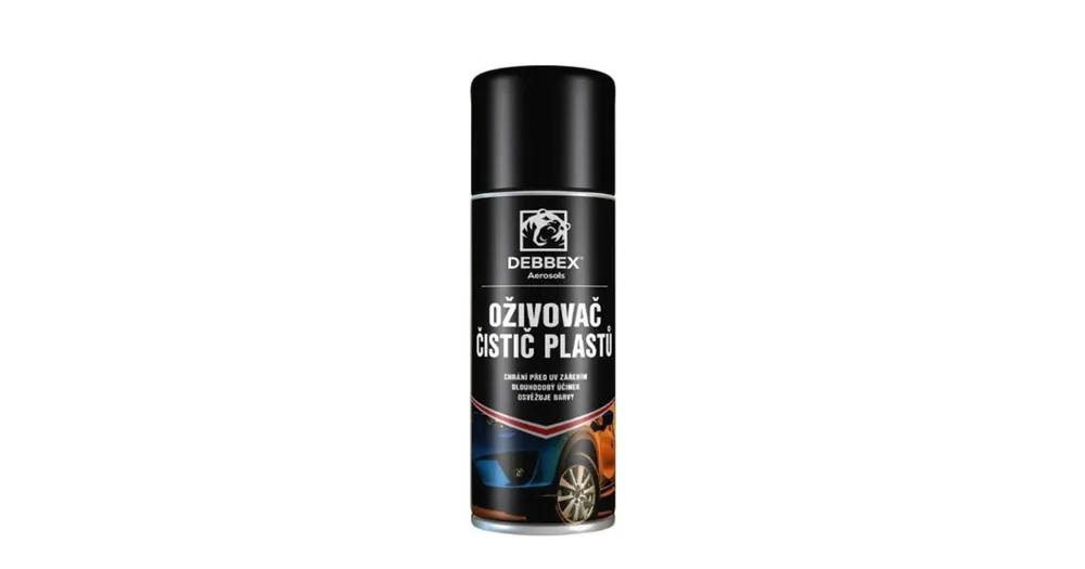 Čistič a oživovač plastů DEBBEX citron, 400ml