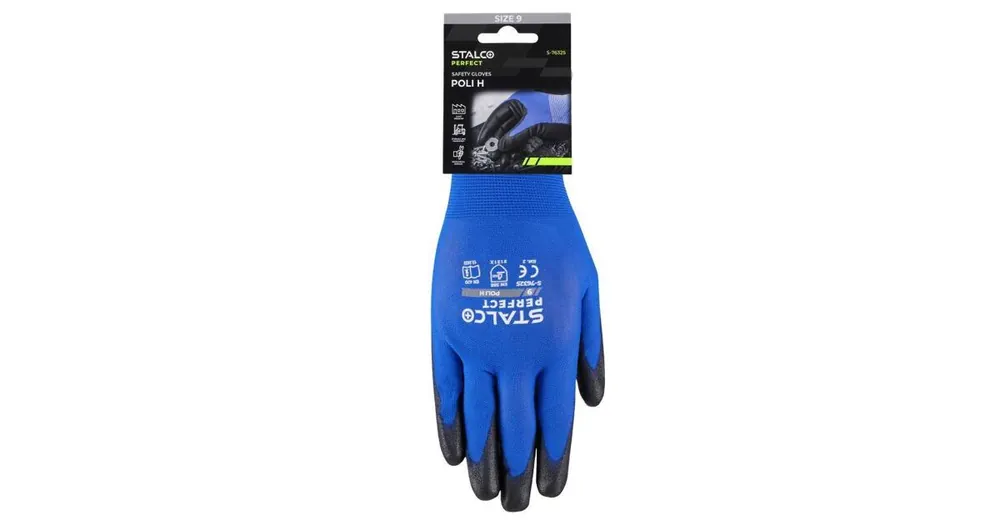 Rukavice nylonové POLI H, 8, STALCO PERFECT