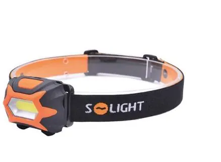 Čelová LED svítilna, 3W COB, 3 x AAA /WH25/