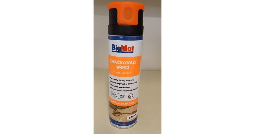 ROKO - Značkovací sprej BigMat /oranžová/