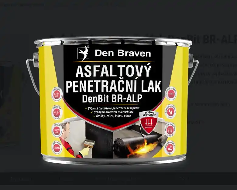 Asfalt.penetr.lak BR-ALP 8kg /11001BIG/