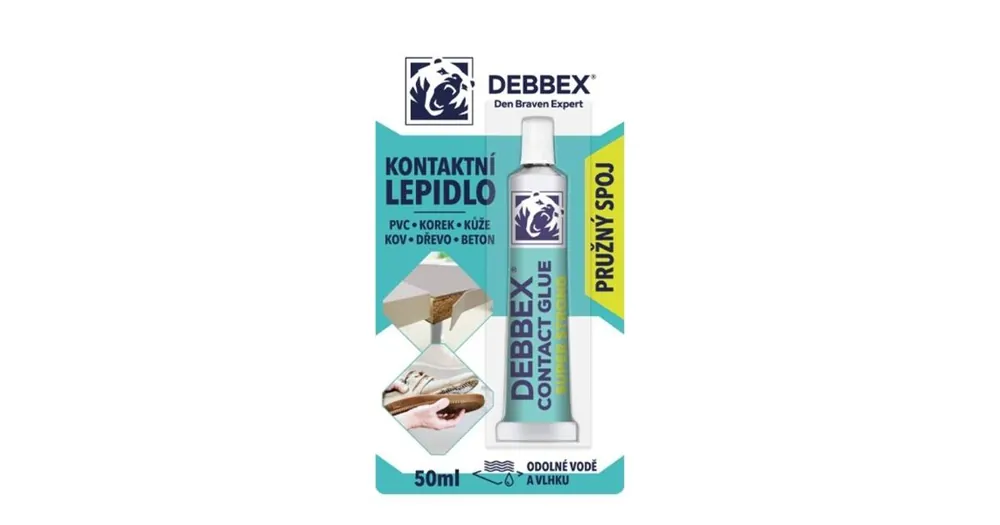 Lepidlo kontaktní, DEBBEX, 50ml