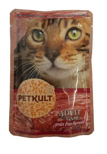 PETKULT cat kapsa zvěřina 100g (---)