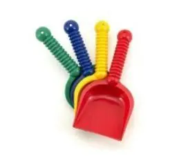 Lopatka na písek plast 21cm  /42000201/