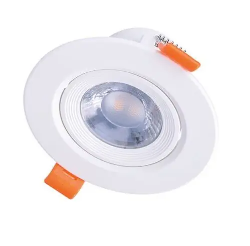 LED pohledové světlo bodové, 5W, 400lm, 4000K kulaté /WD211/